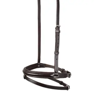 Bridon équitation muserolle combinée Equestro image-1