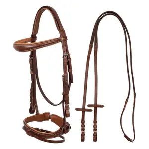 Equestrian bridles for horses Jubilee model Equestro image-0