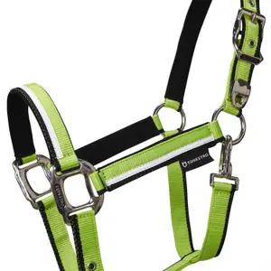 Nylonowy kantar dla konia Equestro White Trim image-2