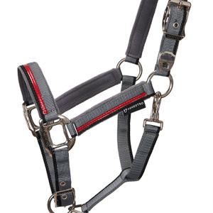 Nylon halster en longe voor paard in nylon Equestro image-5