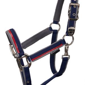 Nylon halster en longe voor paard in nylon Equestro image-5