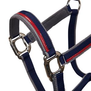 Nylon halster en longe voor paard in nylon Equestro image-4