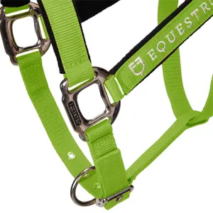 Cabestro para caballo con longitud Equestro Modello Shiny Fittings image-6