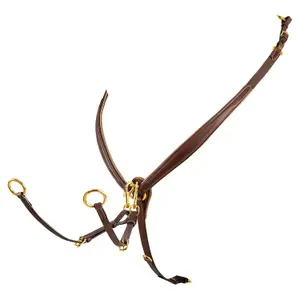 Lederhalsband mit Schnalle Equestro image-0