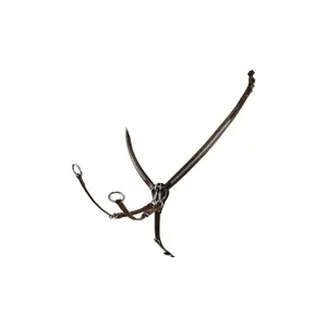 Colar de caça em couro curtido Equestro image-0