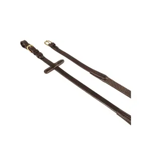 Läder- och gummibettar för engelskt träns Equestro image-0