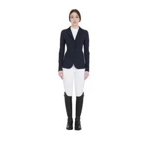 et06001-navy-drei-knopf-wettbewerbsjacke-damen-equestro-blau