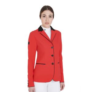 et06001-red-black-driedrakenvest-voor-dames-equestro-rood-zwart
