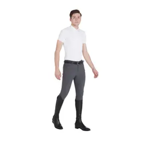 Mid grip riding Trousers Equestro Caspar image-3