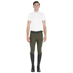 Mid grip riding Trousers Equestro Caspar image-2