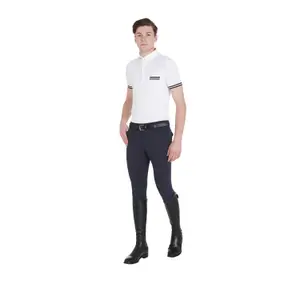 Mid grip riding Trousers Equestro Caspar image-2