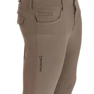 Mid grip riding Trousers Equestro Caspar image-5
