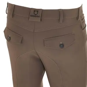 Mid grip riding Trousers Equestro Caspar image-6