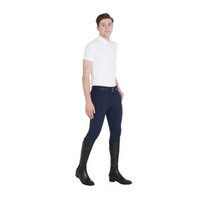 Mid grip riding Trousers Equestro Caspar Light image-3