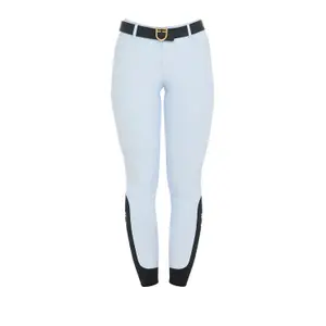 Mid grip riding Trousers for women Equestro Zenda Light image-0