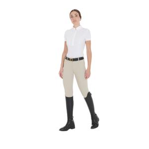 Mid grip riding Trousers for women Equestro Zenda Light image-2