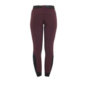 Mid grip riding Trousers for women Equestro Zenda Light image-3