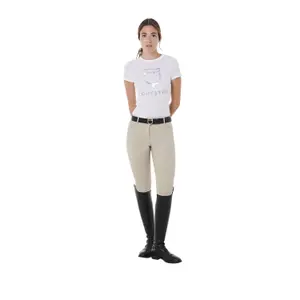 Pantalon équitation full grip femme Equestro image-2