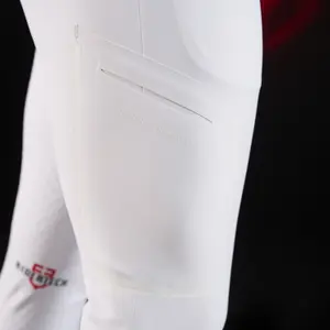 Pantalon équitation de concours full grip Equestro Ridertechnology image-2