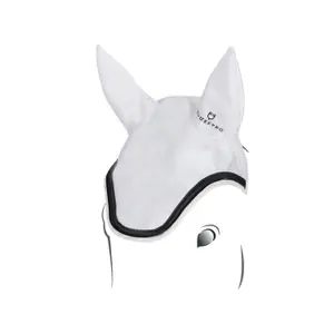Elegancka czapka przeciwko muchom dla konia Equestro image-1