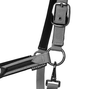 Nylon halster en longe voor paard in nylon Equestro image-5