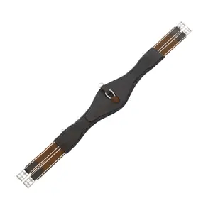 Geformter Leder-Reitgurt Equestro image-0