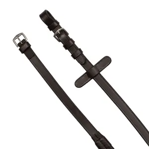 Bridão de equitação anatómico em couro Equestro image-6