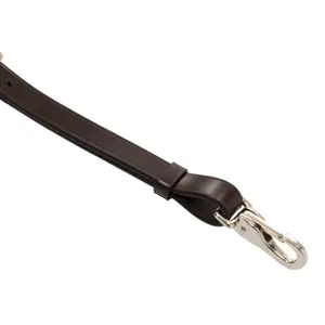 Μαρτινγκάλ για άλογο από δέρμα Equestro Silver Fitting image-2