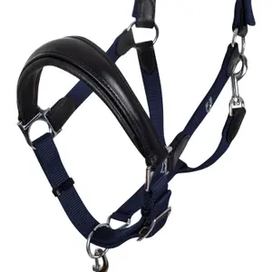 Leather halter for horses Equestro Lani image-1