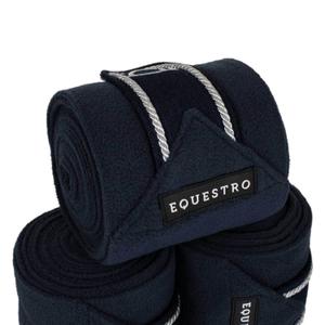 Polo bånd til hest med broderet logo Equestro (x4) image-3