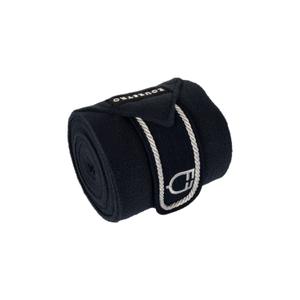 Polo bånd til hest med broderet logo Equestro (x4) image-2