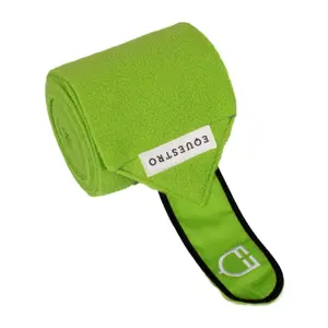 Bandes de polo pour cheval avec fermeture velcro Equestro (x4) image-1