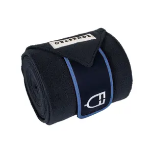 Bandes de polo pour cheval avec fermeture velcro Equestro (x4) image-2