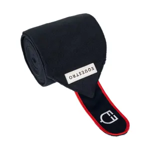 Bandes de polo pour cheval avec fermeture velcro Equestro (x4) image-1