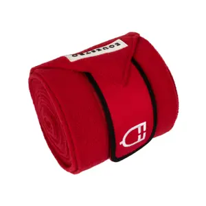 Bandes de polo pour cheval avec fermeture velcro Equestro (x4) image-2