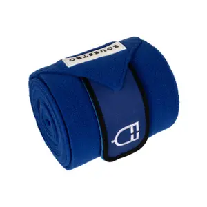 Bandes de polo pour cheval avec fermeture velcro Equestro (x4) image-2