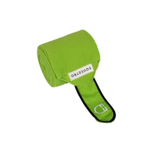 Bandas de polo para caballo en polar transpirable Equestro (x4) image-2