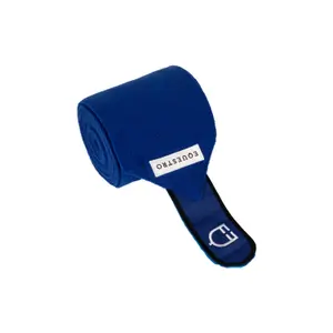 Bandas de polo para caballo en polar transpirable Equestro (x4) image-1