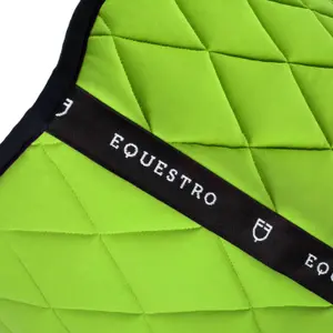 Tapis de selle de saut avec logo brodé pour cheval Equestro image-2
