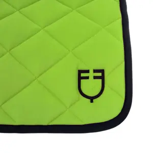 Tapis de selle de saut avec logo brodé pour cheval Equestro image-4