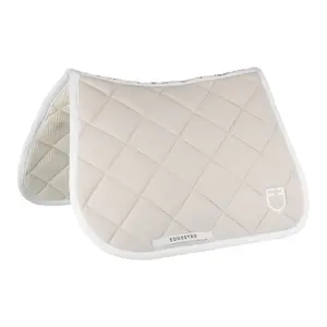Technical fabric jumping saddle pad for horse Equestro image-0