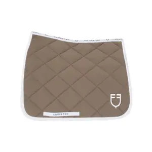 Horse Dressage saddle pad with logo Equestro image-1