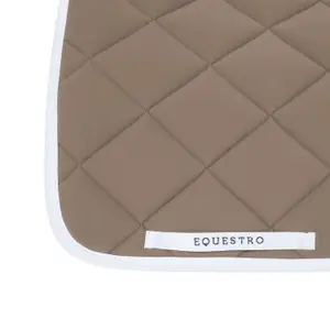 Horse Dressage saddle pad with logo Equestro image-3