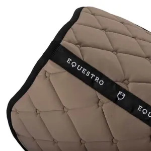 Technical fabric jumping saddle pad for horse Equestro image-2