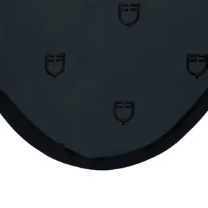 Nakrycie na głowę przeciwko muchom dla konia w edycji black line Equestro image-3