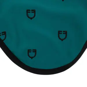 Nakrycie na głowę przeciwko muchom dla konia w edycji black line Equestro image-3