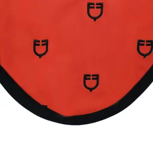 Nakrycie na głowę przeciwko muchom dla konia w edycji black line Equestro image-3