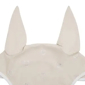 Fliegenhaube für Pferde in der White Line Technik Edition Equestro image-1