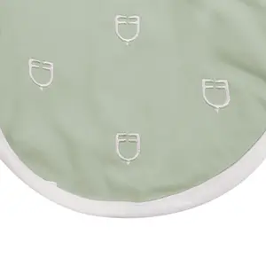 Czapka przeciwko muchom dla konia w edycji white line Equestro image-1