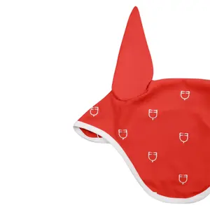 Korte muts multilogo Equestro Black Line Edition image-2